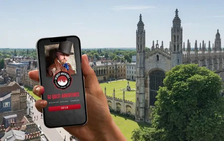 Cambridge Quest: Self Guided City Walk & Immersive Treasure Hunt