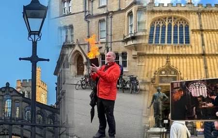 Oxford University and Harry Potter Tour with Live Entertainment