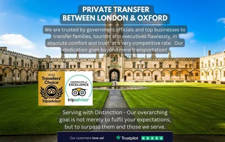 Private Transfer between London and Oxford - Meet & Greet