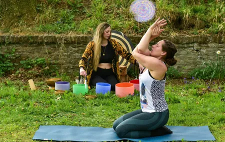 Yoga & Soundbath in Nature near Brighton