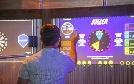 60-minute Augmented Reality Darts