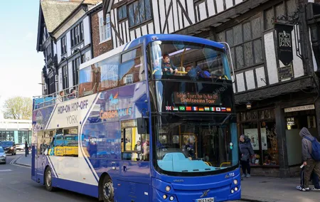 Golden Tours York Hop-on Hop-off Open Top Bus Tour with Audio Guide