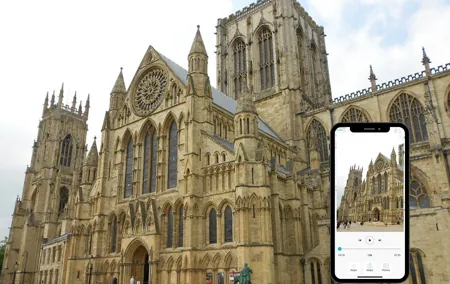 History and Hauntings Self Guided Walking Tour in York with App