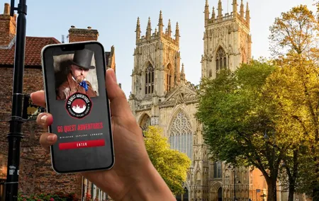 York Quest: Self Guided City Walk & Immersive Treasure Hunt
