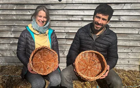 Private Basket Weaving Day for Two