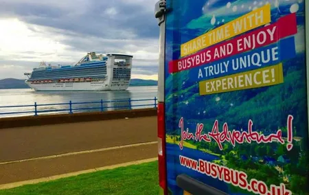 GREENOCK (GLASGOW) SHORE EXCURSION: Scotland Adventure Sightseeing Day Trip Tour