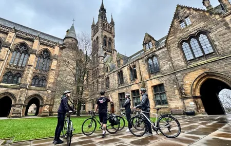 The Essential Bike and E Bike Tour of Glasgow Center and Beyond