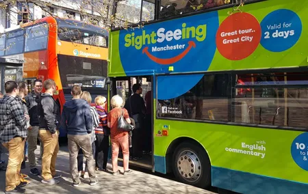 Manchester: 2-Day Hop-On Hop-Off Bus Tour