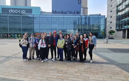 Inspirational guided walking tour of Media City & The Quays