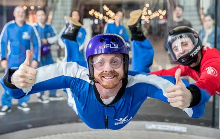 Manchester iFLY Indoor Skydiving Experience - 2 Flights & Certificate