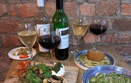 90 minutes Unlimited Wine Dinner