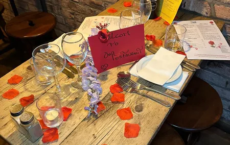 Private Italian Dinner with a Romantic Night Experience