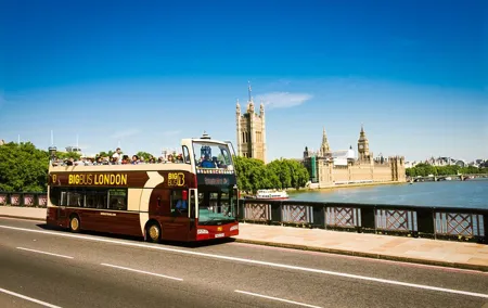 Big Bus London Hop-On Hop-Off Tour with Optional River Cruise