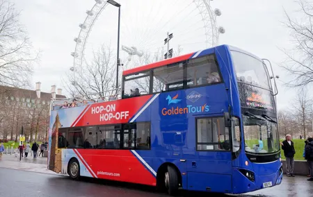 Gray Line London Hop-On Hop-Off Bus Tour with Optional Cruise