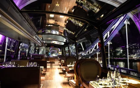 London Luxury Dinner Experience with Panoramic City Views