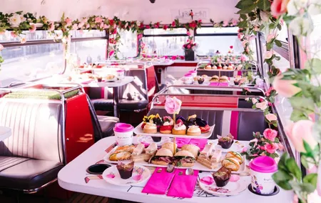 Afternoon Tea Bus in London