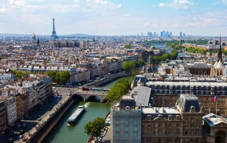 Escorted Paris Day Trip: Eiffel Tower, Notre Dame & Lunch Cruise