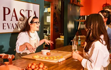 Fresh Pasta Making & Unlimited Prosecco in London