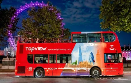 TopView® London Night Tour: See the City Lights