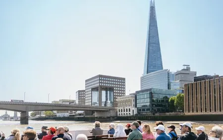 London Thames River Cruise Tour with Drinks and Dine Options