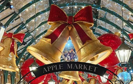London Christmas Sparkle Private Walking Tour
