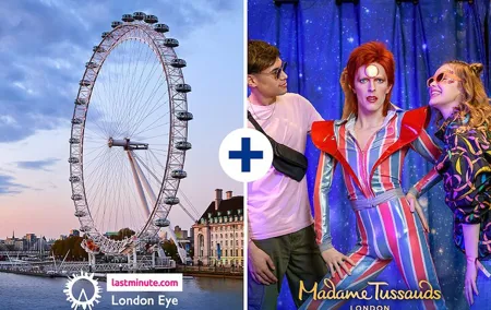 Combo Ticket: London Eye & Madame Tussauds