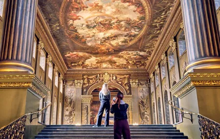 Old Royal Naval College - home to the Painted Hall, Greenwich