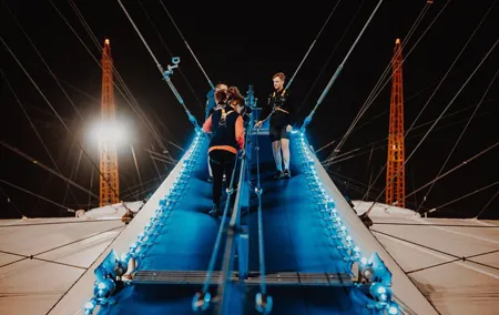 Up at The O2:Twilight Climb with Guided Tour with Panoramic Views