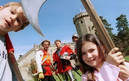 Warwick Castle Including Return Train Tickets from London