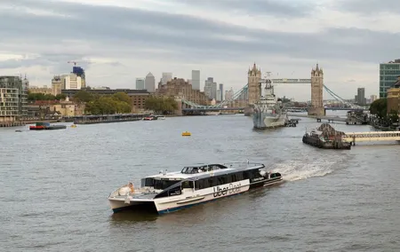 London Roundtrip Thames Cruise Uber Boat by Thames Clippers