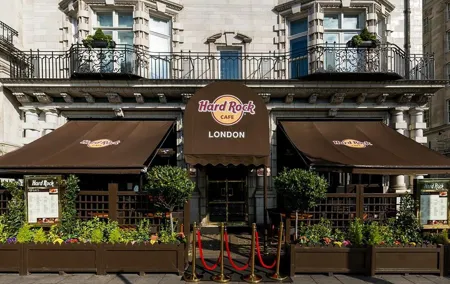 Hard Rock Cafe London Old Park Lane with Set Menu for Lunch or Dinner