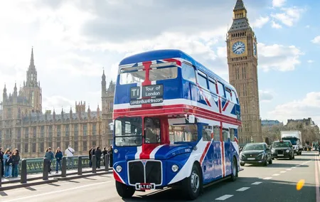 London: Great British Afternoon Tea Bus Tour