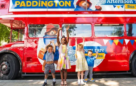 Paddington Bear Tea Bus Tour in London