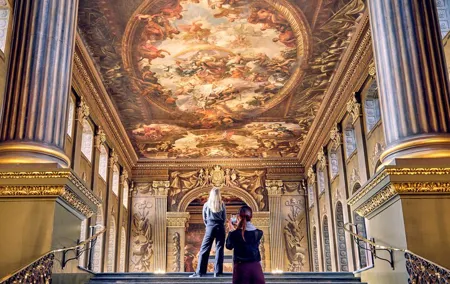 London Hop-On Hop-Off 1-Day River Sightseeing + Painted Hall