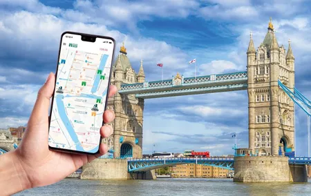 London Self Guided City App Game. Find the secret exit of London!