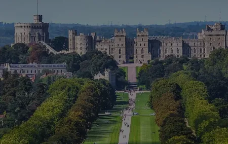 From Southampton VIA Windsor Castle to London or Heathrow