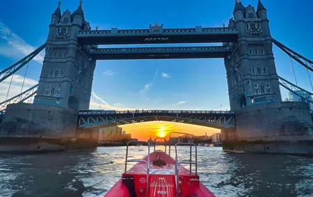 Thames Rockets Sunset London Speedboat Experience