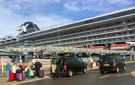 Port Arrival or Departure Shared Ride to London and Southampton