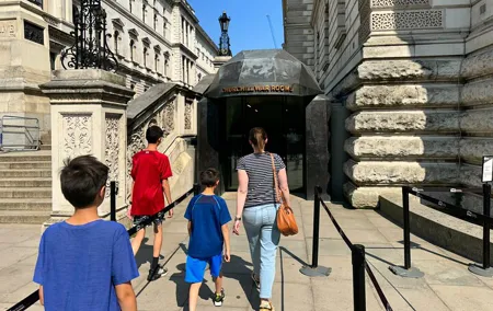 Churchill War Rooms Private Tour and London Westminster Walk