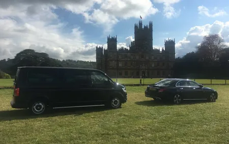 London to Southampton with a Stop at Highclere Castle