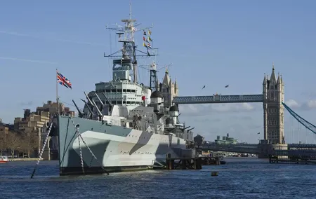 Go On-Board HMS Belfast & See London's 30+ Sights Tour