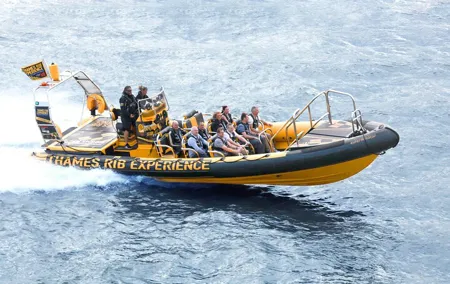PRIVATE HIRE 45 min Speedboat Tour - Embankment/Westminster Pier