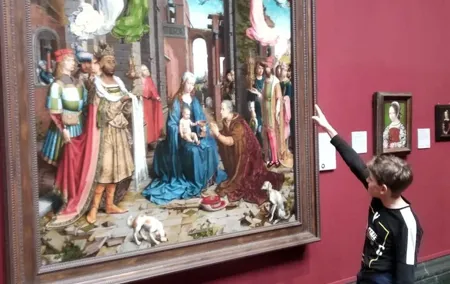 Kid-Friendly National Gallery Tour in London with Exclusive Guide