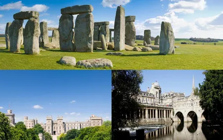 Bath, Windsor and Stonehenge Independent Full Day Private Tour