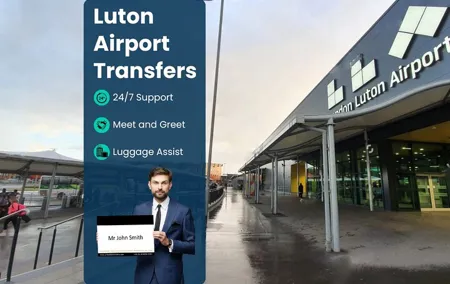 Luton Airport Taxi - Private Transfer to/from London