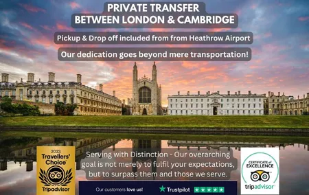 Private Transfer between London & Cambridge - Meet & Greet