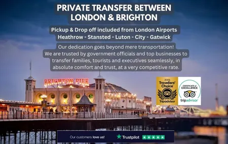 Private Transfer between London and Brighton - Meet & Greet