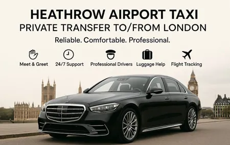Heathrow Airport Taxi To and From London