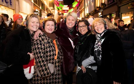 London Boogie Shoes Silent Disco Christmas Tour