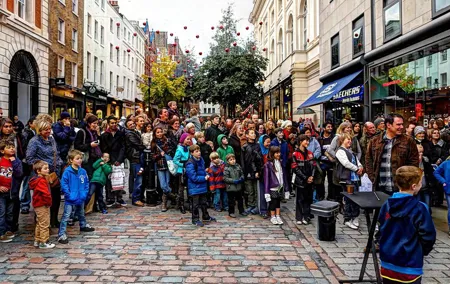 London Christmas Lights & Festive Decorations Private Walking Tour